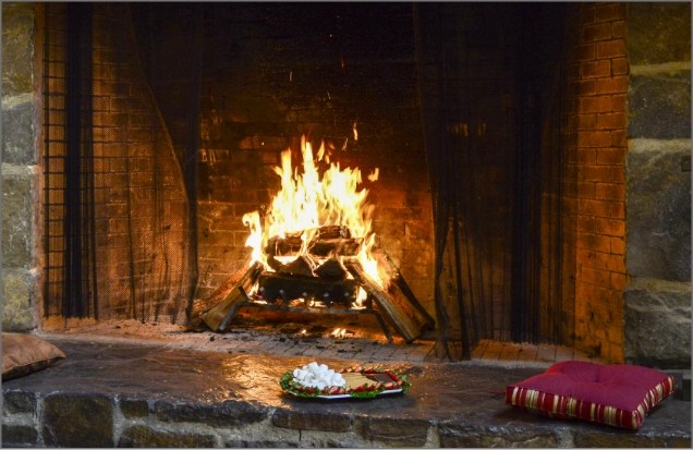 Cadbury fireplace