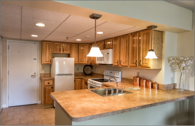Cadbury kitchen area assisted living and Memory Care